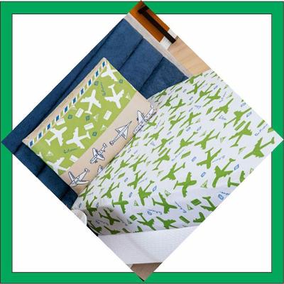 Jogo De Cama Lençol Kids Solteiro Avião 2 Peças - 100% Poliéster