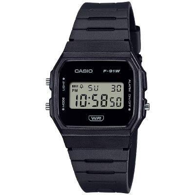 Relógio Casio Unissex Digital F-91wb-1adf