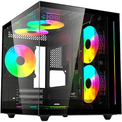Gabinete Gamer C3tech Aquarius Mt-g810 Sem Fans Preto [f002]
