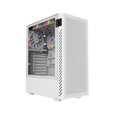 Gabinete Gamer Bolter White Ghost - Lateral Em Vidro - Pcyes - Gbwgpbr [f018]