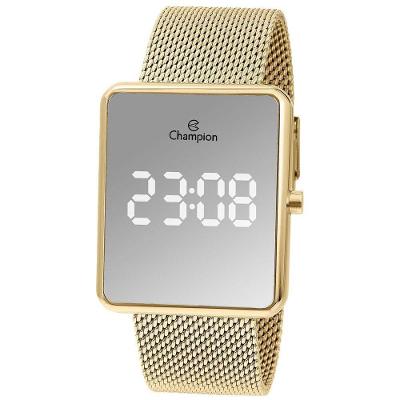 Relógio Champion Feminino Digital Dourado Ch48180b