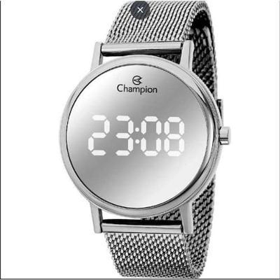 Relógio Champion Feminino Digital Prata Ch48206q