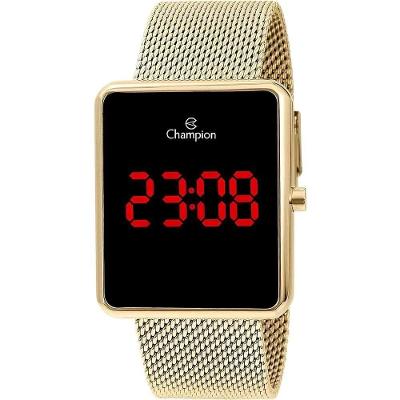 Relógio Champion Feminino Digital Dourado Ch48180v