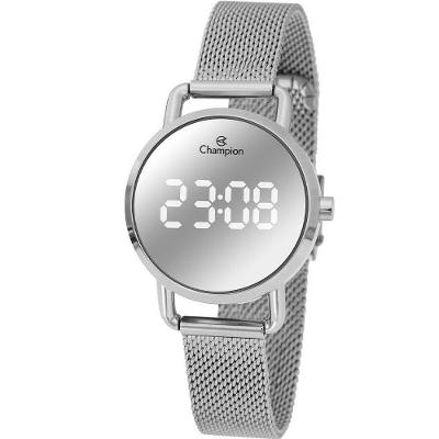 Relógio Champion Feminino Digital Prata Ch48199q