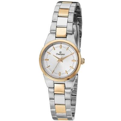 Relógio Champion Feminino Prata Dourado Ch24517s