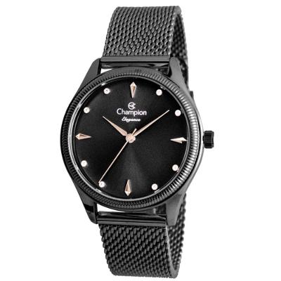 Relógio Champion Feminino Esteira Chumbo Cn24379c