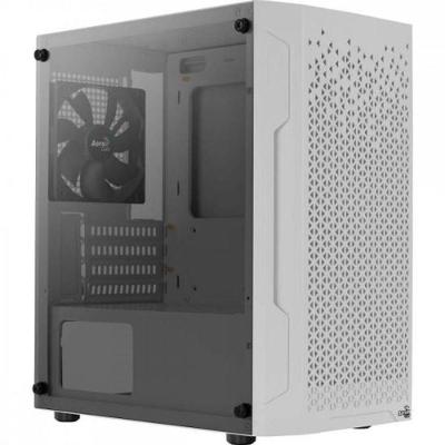 Gabinete Gamer Aerocool Trinity Mini Branco Lateral Vidro [f002]
