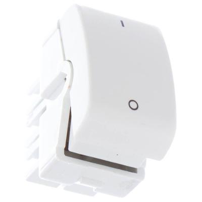 Módulo Interruptor Bipolar Simples 10 Amperes 250 Volts 1m Branco Lunare Prm45151 Schneider Modu