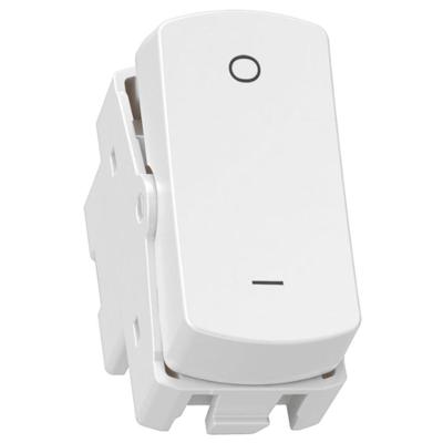 Módulo Interruptor Simples Miluz 10 Amperes 250 Volts Branco S3b72050 Schneider Mod.interr.inter