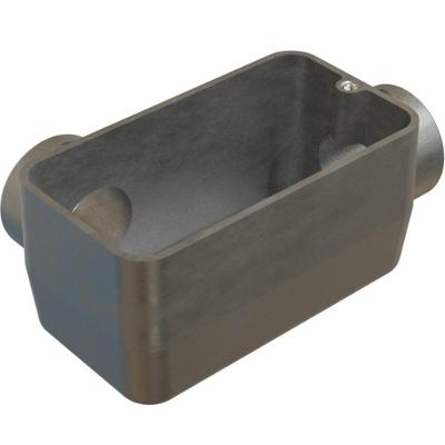 Caixa de Derivação Fixa Conduletzel Sem Pintura Tipo Ll de 3-4 Sem Tampa E012050036 Wetzel Caixa