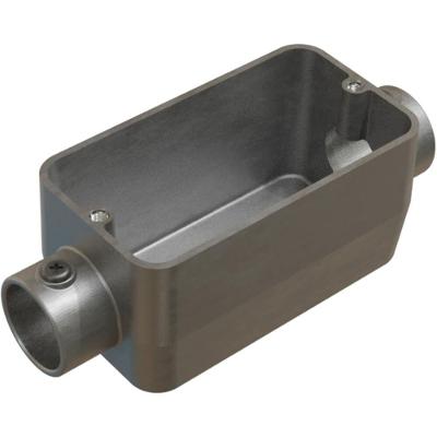 Caixa de Derivação Fixa Conduletzel Sem Pintura Tipo C de 3-4 Sem Tampa E012020036 Wetzel Caixa