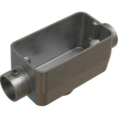 Caixa de Derivação Fixa Conduletzel Sem Pintura Tipo Tb de 1-2 Sem Tampa E012090026 Wetzel Caixa