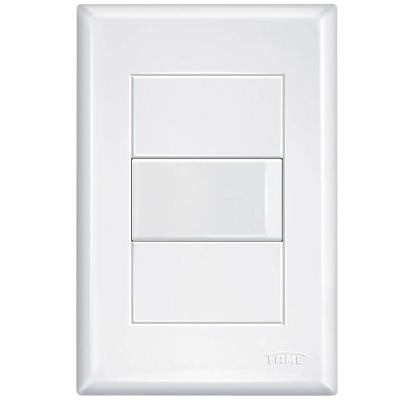 Interruptor Simples 16a com Placa 4x2 Evidence 10137414 Fame Interruptor Simples 16a C- Placa 4x