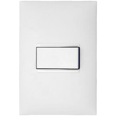 1 Interruptor Simples 10 Ampères 4x2 Branco 611110bc Pial Plus 1 Interruptor Simples 10 Amperès