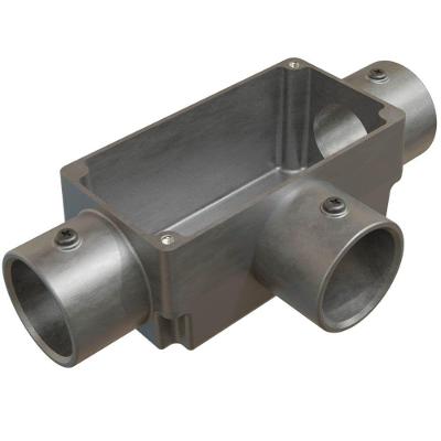 Caixa de Derivação Fixa Conduletzel Sem Pintura Tipo T de 1 Sem Tampa E012070046 Wetzel Caixa De