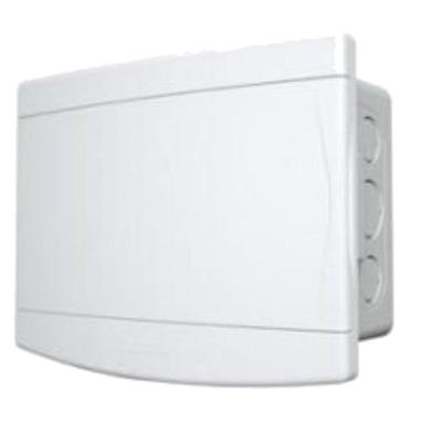 Quadro de Distribuição Embutir 6-8 Disjuntores Porta Branca com Barramento 7899052576815 Tigre Q