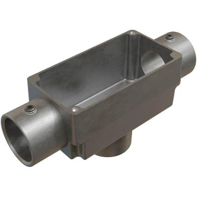 Caixa de Derivação Fixa Conduletzel Sem Pintura Tipo Tb de 1 Sem Tampa E012090046 Wetzel Caixa D