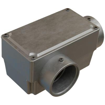 Caixa de Derivação Fixa Conduletzel Sem Pintura Tipo Lr de 1.1-2 com Tampa E012060065 Wetzel Cai