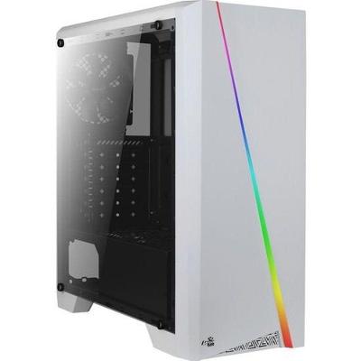 Gabinete Gamer Aerocool Cylon Branco Rgb Acrílico