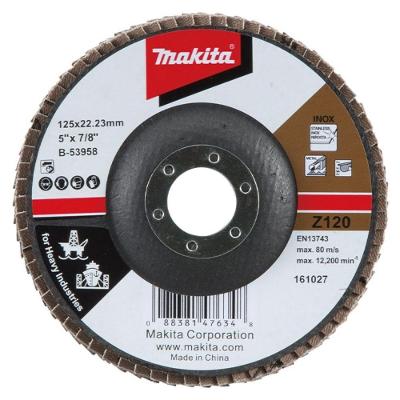 Flap Disco 125 Mm Grão Z120 B-53958 Makita