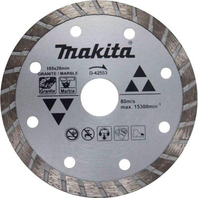 Disco Diamantado 105 X 20 Mm Turbo Makita D-42553
