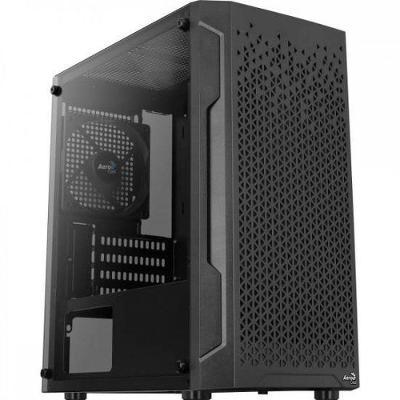 Gabinete Gamer Aerocool Trinity Mini Preto Vidro