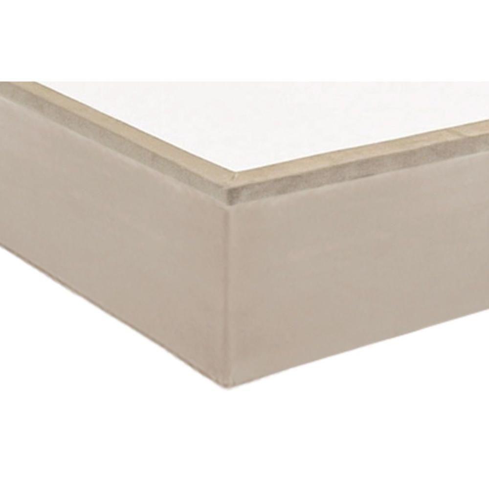 Cama Box Baú Casal Universal Suede Clean (138x188x35) - Costa Rica - 5