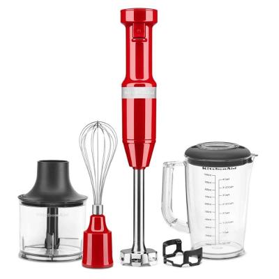 Mixer De Mão Kitchenaid KEB54AV Acessórios E Velocidade Variável Vermelho 110V