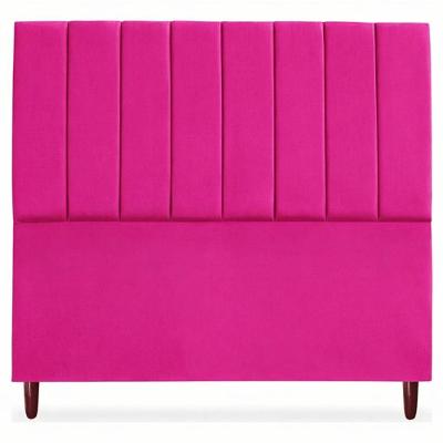 Cabeceira De Cama Box Carla Casal King 195 Cm Oxford Rosa Pink Do Lar Móveis E Decoração
