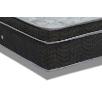 Cama Box Baú King: Colchão Molas Ortobom Nanolastic Light + Base Crc Courano Black(186X198) - 3