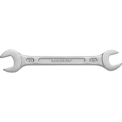 Chave Fixa, 10 Mm X 11mm, Aço Especial, Niquelado E Cromado, S05121011 3370002, Robust Ostenvonder