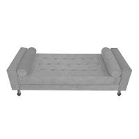 Recamier Baú Félix Solteiro 160cm Corano Cinza - 4