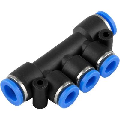 Conexão Rápida Tipo T De Redução, Com 2 Entradas De 8,0 Mm E 3 Entradas De 6,0 Mm, Vonder Ostenvonder