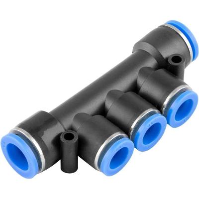 Conexão Rápida Tipo T De Redução, Com 2 Entradas De 12,0 Mm E 3 Entradas De 10,0 Mm, Vonder Ostenvonder