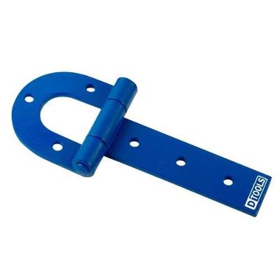 Dobradiça Ferradura 12,5x29,5cm Aço Carbono Para Portas E Portões