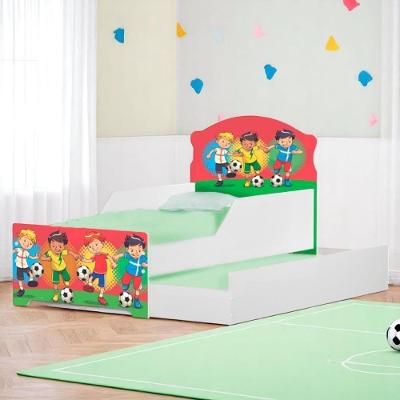 Bicama Infantil Uly Futebol Meninos Com Colchões