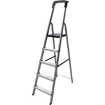 Escada Em Alumínio 5 Degraus, 150 Kg, Esc0025 Botafogo