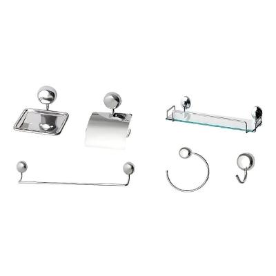 Suporte Kit De Acessório Para Banheiro 6 Peças