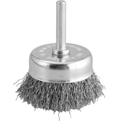 Escova De Aço Inox Tipo Copo, 2, Com Haste 1/4 Vonder