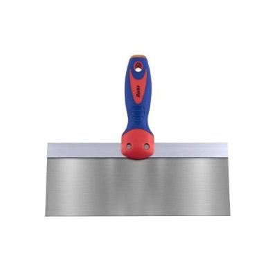 Espátula De Aço Inox 25cm Com Cabo Emborrachado - Uso Culinário