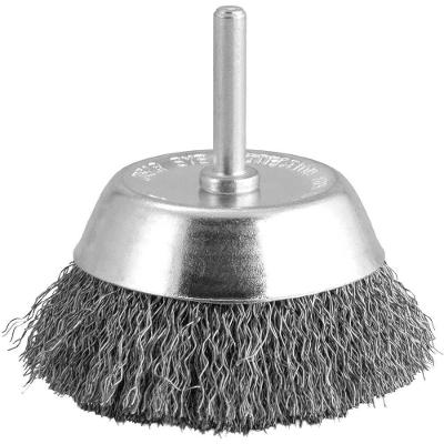 Escova De Aço Inox Tipo Copo, 3, Com Haste 1/4 Vonder Ostenvonder