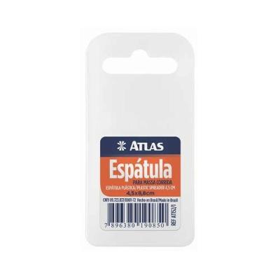 Espátula Plástica 4,5 X 9cm Para Aplicação De Massas - Uso Com Massa Leve Atlas