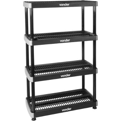 Estante Plástica, 142,0 Cm X 91,0 Cm X 45 Cm, Epv 040 Vonder