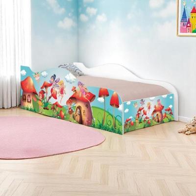 Mini Cama Fun Fadinhas Meninas Infantil Com Colchão