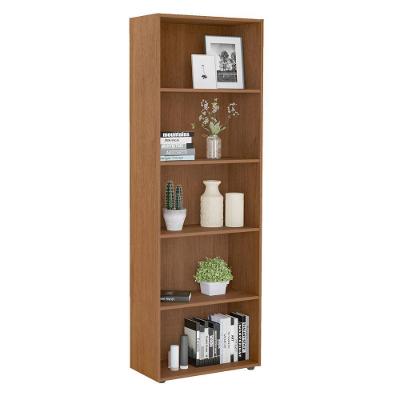 Livreiro Com 5 Prateleiras Zortéa Cinamomo