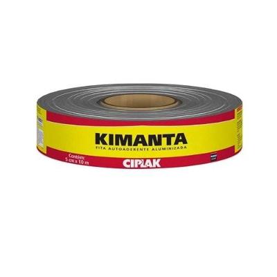 Fita Asfáltica Aluminizada 5cm X 10m - Vedação E Proteção Acústica-térmica - Reparos Gerais