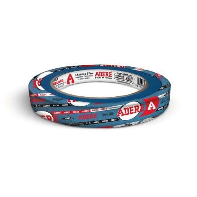 Fita Crepe Imobiliária 18mm X 50 Metros Azul - Uso Mobiliário, Pintura E Embalagens