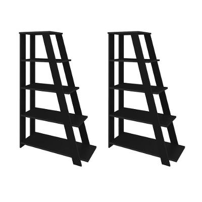 Conjunto De Estantes Brighton Preto