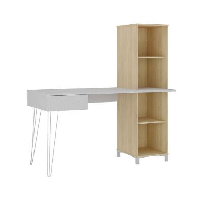 Mesa Para Computador Com 1 Gaveta Chipre Terrazza Carvalho