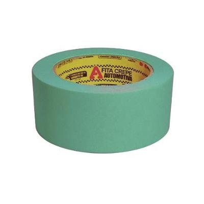 Fita Crepe Automotiva Verde 48mm X 50m - Resistente Até 100°c - Funilaria E Pintura